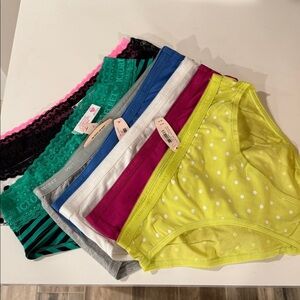 Victoria Secret Cotton Lace Classic Panties Bundle Small & Medium